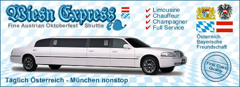 Wiesnexpress mit Limos und Bussen - Shuttle und Transfer Service...